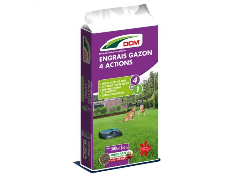 ENGRAIS GAZON 4 ACTION 10KG