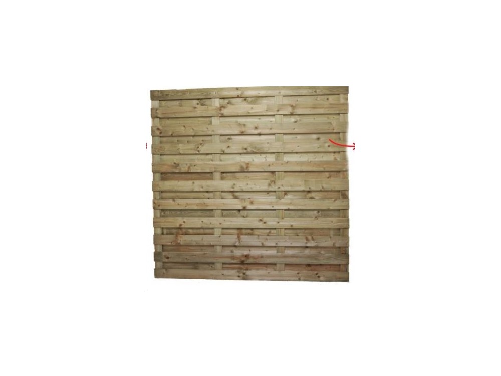 PANNEAU BOIS T2 DROIT 180x180