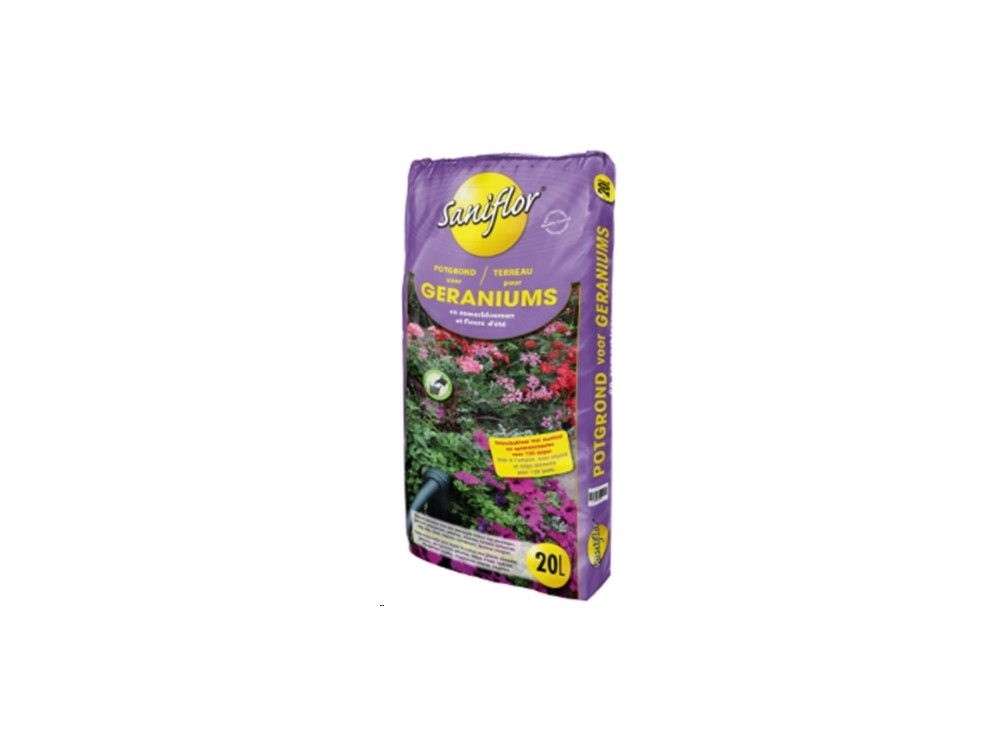 TERREAU GERANIUM FLEUR. 20L