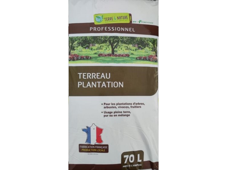 TERREAU PLANTATION ESP VERT 70L