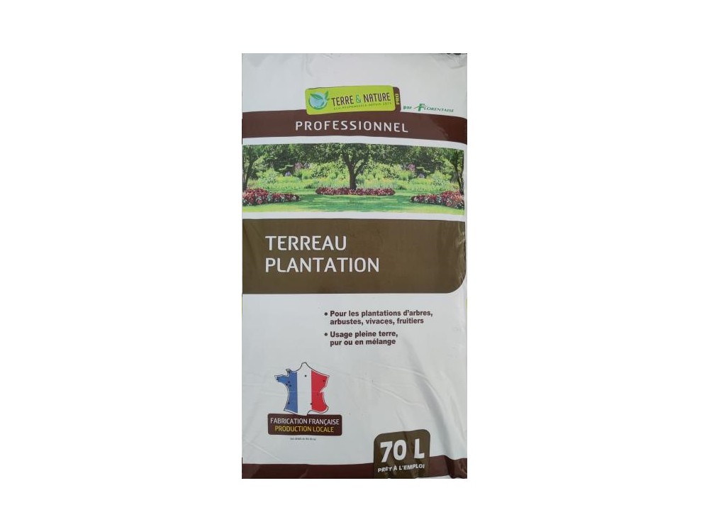 TERREAU PLANTATION ESP VERT 70L