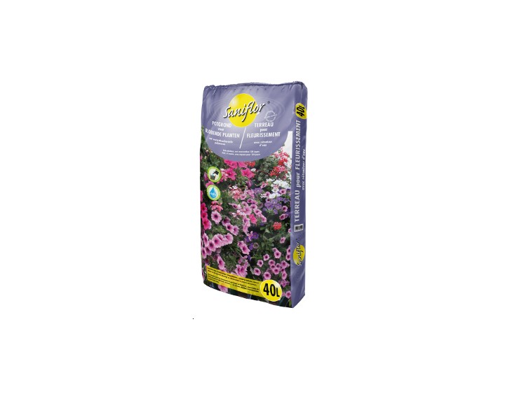 TERREAU FLEURS+RETENTENTEUR 40L