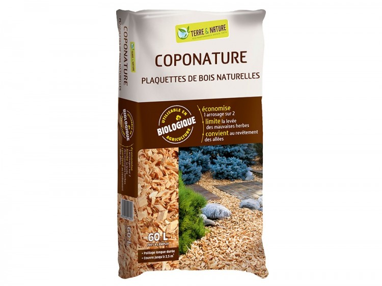 PAILLAGE VEGET.COPEAU NATURE 60L